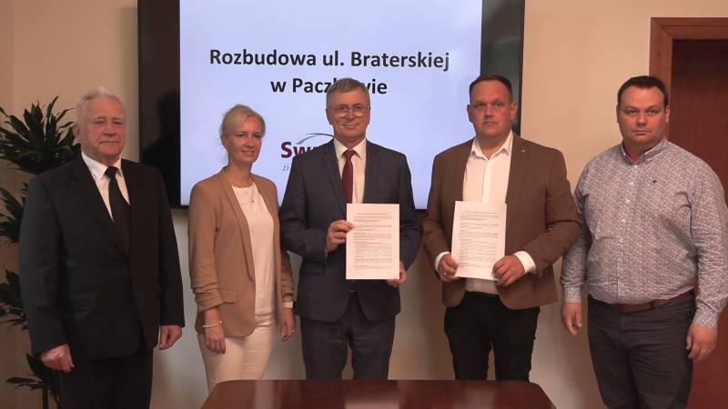 ROZBUDOWA UL. BRATERSKIEJ W PACZKOWIE